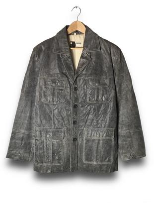 Maze leather jacket шкіряна куртка піджак vintage boss ralph lauren trussardi