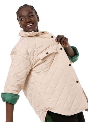 Куртка пуховик стеганная куртка короткая укороченная короткий удлиненная куртка капюшон воротник зима осень дуток дутый3 фото
