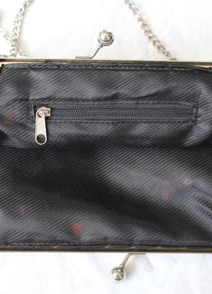 Винтажная вечерняя сумочка расшитая бисером. винтаж3 фото