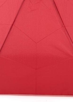 Жіноча червона автоматична компактна парасолька жіноча автоматична3 фото