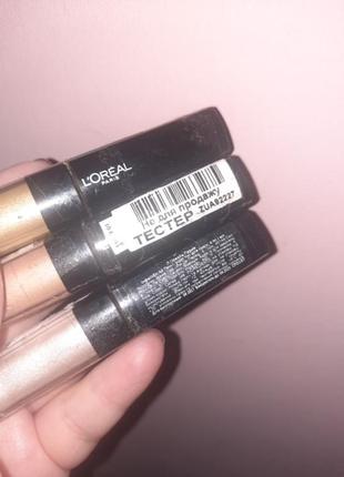 Тестер жидких теней loreal3 фото