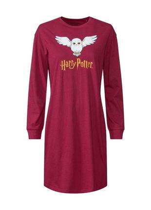 Ночная рубашка harry potter для женщины esmara 390437 xs бордовый