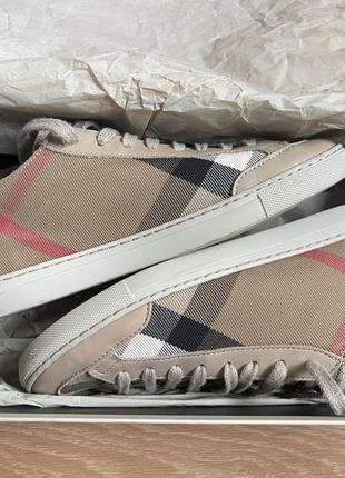 Кеди burberry жіночі оригінал 35 розмір8 фото