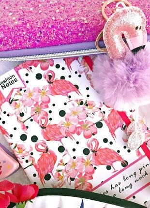 Подарунковий набір для дівчинки рожевий фламінго арт.mf1416 фото