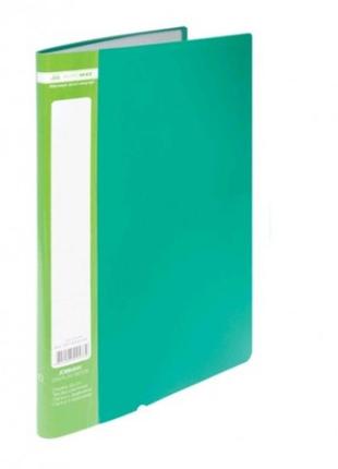 Папка на  10 файлів  buromax 3600-04 а4 зелена (1/24)