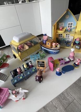 Іграшки свинка пеппа peppa pig