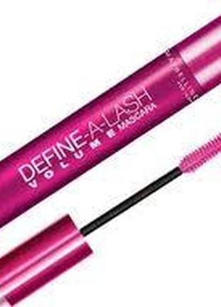 Maybelline maybelline mascara define &amp; volume black,6.5g