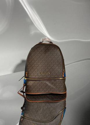 Шикарный женский рюкзак michael kors, натуральная кожа2 фото