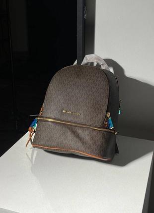 Шикарный женский рюкзак michael kors, натуральная кожа1 фото