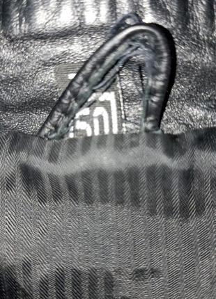 Куртка из меха нерпы и кожи туреченица двубортная9 фото