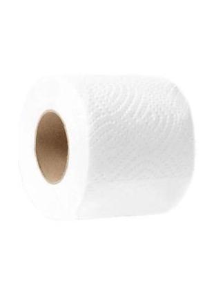 Туалетная бумага двухслойная белая мягкая (упаковка 24 шт)3 фото