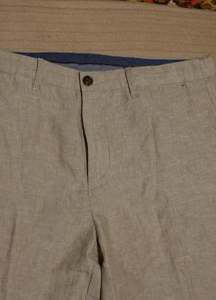 Чудові м'які лляні штани john lewis linen blend англія. 34 r.2 фото