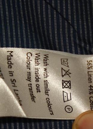 Чудові м'які лляні штани john lewis linen blend англія. 34 r.6 фото