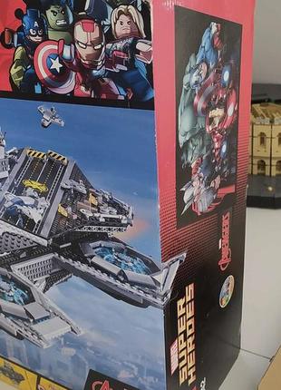 Конструктор lego marvel super heroes 76042 the shield helicarrier гелікаррієр щит3 фото