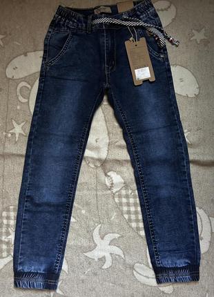 Джоггеры джинсовые на мальчика