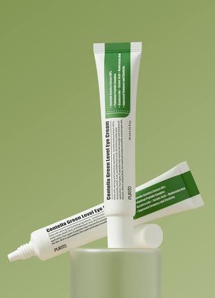 Крем для кожи вокруг глаз с центеллой и пептидами purito centella green level eye cream1 фото