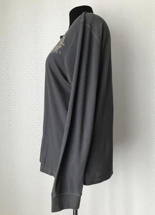 Комфортний тонкий сірий джемпер у спортивному стилі від ralph lauren, розмір xl2 фото