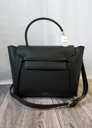 Шкіряна сумка в стилі celine