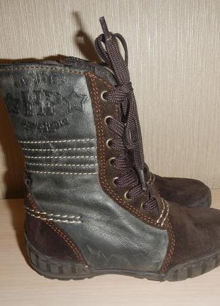 Чоботи hush puppies р. 24(14,5 см) демі шкіра