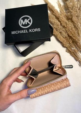 Женский кошелек с буквами в стиле michael kors кошелек стиля мишель корш3 фото