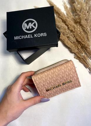 Женский кошелек с буквами в стиле michael kors кошелек стиля мишель корш2 фото