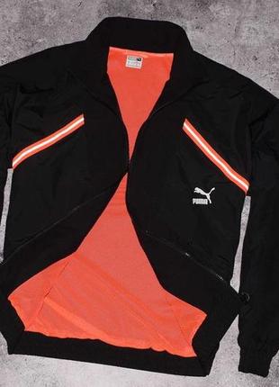 Puma tfs woven jacket (мужская куртка ветровка оверсайз пума )4 фото