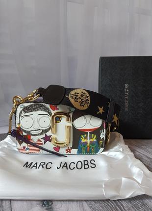 Кожаная сумка marc jacobs