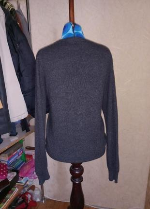 Кашемировый пуловер 46 размер4 фото