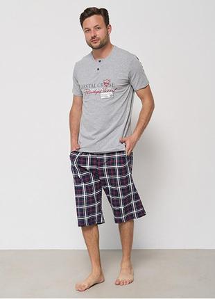 Комплект мужской футболка и шорты tom john 13594
