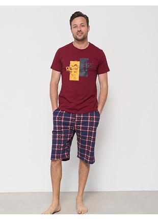 Комплект мужской футболка и шорты tom john 13596