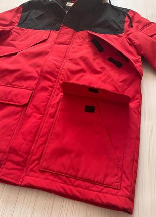 Утепленная куртка h&amp;m с утепленным капюшоном5 фото