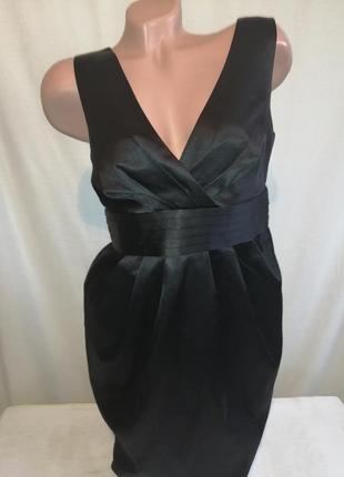 Sale - 50%красивое маленькое чёрное платье сарафан коктельное  на лето2 фото