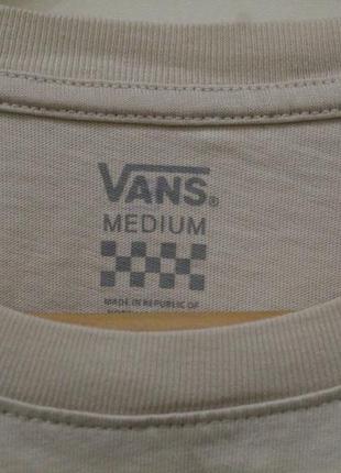 Лонгслив vans светло бежевый лонгслив кофта ванс4 фото