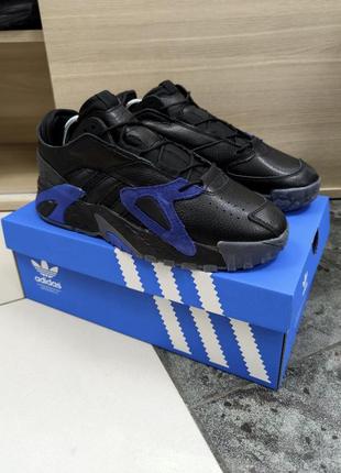 Чорно сині кросівки adidas streetball адідас стрітбол black blue