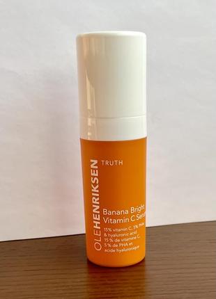 Мощная многокислотная сыворотка с витамином c ole henriksen banana bright 15% vitamin c dark spot serum