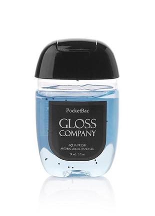 Санитайзер для рук gloss aqua fresh, 29 мл1 фото