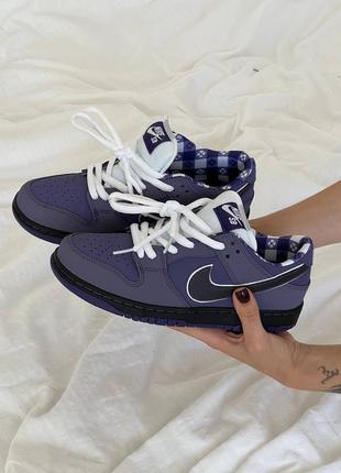 Круті кеди nike dunk low  purple lobster4 фото