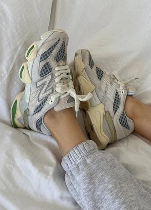 Круті кросівки new balance 9060 bricks/wood6 фото