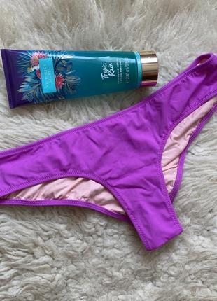 Плавки фиолетовые victorias secret