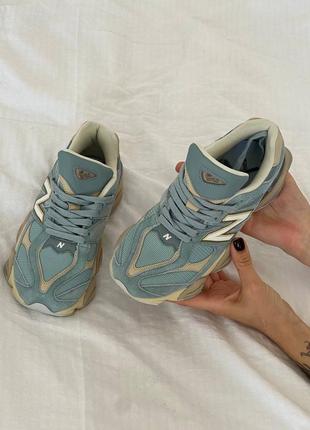 Круті кросівки new balance 9060 blue haze