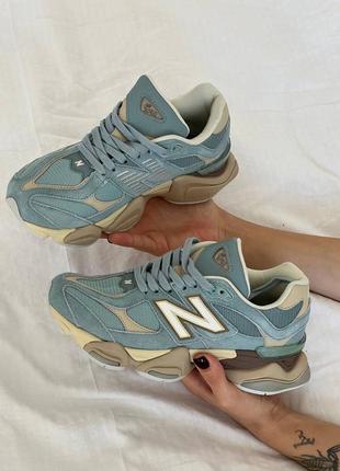 Круті кросівки new balance 9060 blue haze3 фото