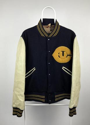 Винтажный бомбер varsity jacket butwin usa1 фото