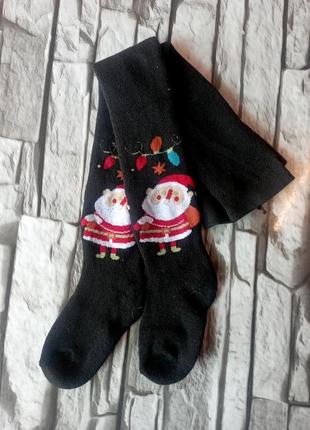 Колготи на махрі теплі