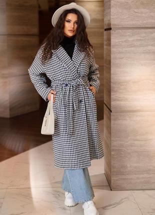 Жіноче шерстяне пальто,осіннє пальто,пальто на осень,твідовий пальто розмір 70-73,74-7610 фото