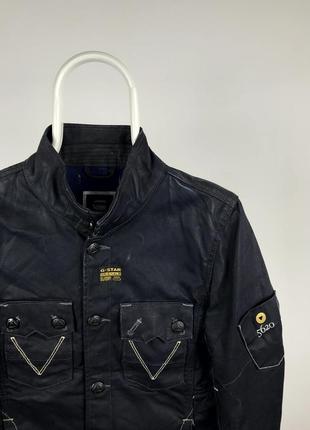 Ваксованая ветровка g star raw denim2 фото