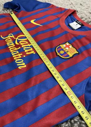 Футболка подростковая футбольная fc barcelona 2011/2012 на 12-13 лет от nike10 фото