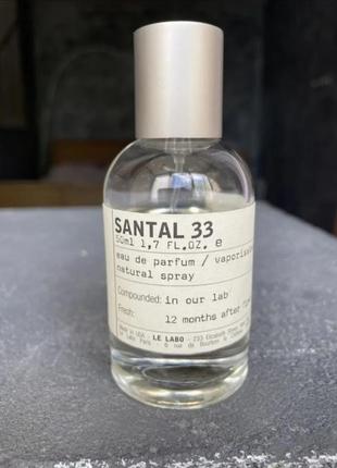 Парфюм распив унисекс santal 33 от le labo ☕ пробник 2мл4 фото