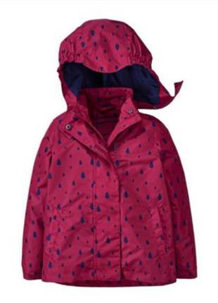 Дитяча курточка,дощовик для дівчинки 74-80-86