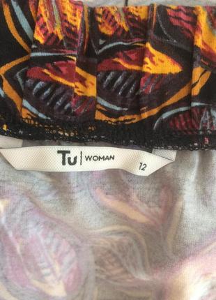 Нова юбка спідниця віскозний трикотаж tu 5