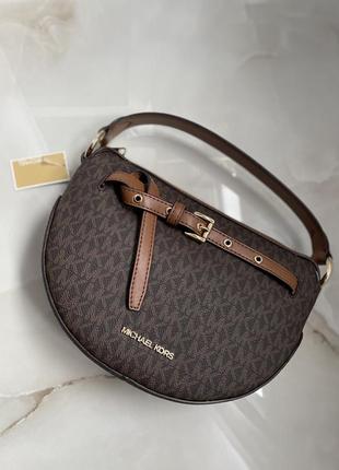 Сумка michael kors emilia medium logo shoulder bag оригинал